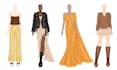 draw fashion illustration of clothes