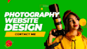 design a photography website