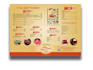design amazing editable restaurants food menu