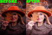 do model retouch,headshot image,portrait image,photo editing
