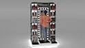 design a creative 3d gondola or pos