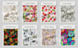create clothing textile seamless patterns and print designs