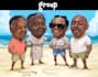 illustrate fun caricatures for you