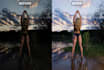 do portrait retouching, skin enhancing, beauty retouching and color correction