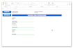 create excel automated template