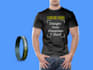 do creative custom t shirt with wristband design
