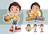 design custom cartoon and mascot character illustration