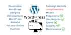 develop a fully responsive wordpress site using custom code