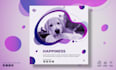 design professional instagram posts, social media banner ads