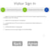create a powerapp visitor arrival check in and out system