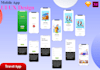 design creative modern mobile app ui ux for android or IOS