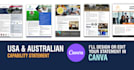 design a professional and creative capability statement