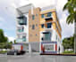 do photorealistic exterior rendering, 3d exterior design of modern house