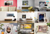 create professional and realistic picture art mockups