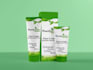 design cosmetic label and box packaging