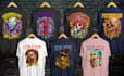 design t shirt dark or horror graffiti style for edgy streetwear