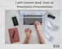 convert book chapters or audio to powerpoint presentations