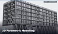 design parametric facades and 3d model in grasshopper and rhino3d