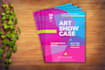 design flyer, brochure, magazine and social media post