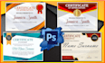 create professional certificates designs