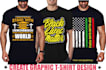 stand out with custom t shirt design and stunning typography