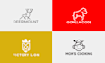 do modern creative  minimalist logo design