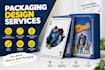 create packaging design and brand identity design