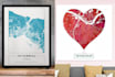 design your own custom maps and posters