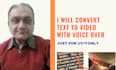 convert article to video, blog post to video with voiceover