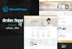 install wordpress theme and do customization