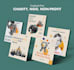 design 5 social media, instagram, fb, or custom posts