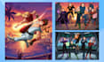 create a personalized comic poster of you and your group