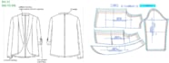 make a digital sewing pattern and grading