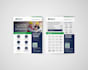 design professional, modern flyer, digital and print