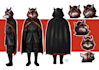 draw a custom character design or reference sheet