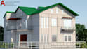 generate 3d house rendering perfectly
