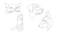 make continuous one line art illustrations