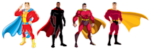 draw awesome superhero mascot character and logo