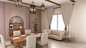 create a modern and elegant interior design