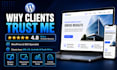 build a modern wordpress website design for your business