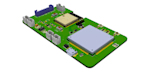 design electronic circuit and pcb board with 3d