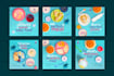 design 15 unique instagram post, facebook post, insta post, fb post, banner ads