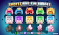 create emotes and sub badges for twitch, youtube, discord
