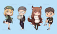 create chibi head icon for twitch, youtube or stickers