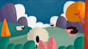 create 2d cute song animation for kids