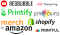 research profitable niches for merch by amazon teespring redbubble