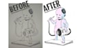convert your hand drawing into digital art