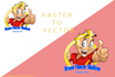 do vector tracing and redraw your logo in high resolution