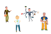 do 2d characters, people, and animals