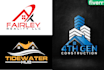 do unique real estate,property,home, construction logo